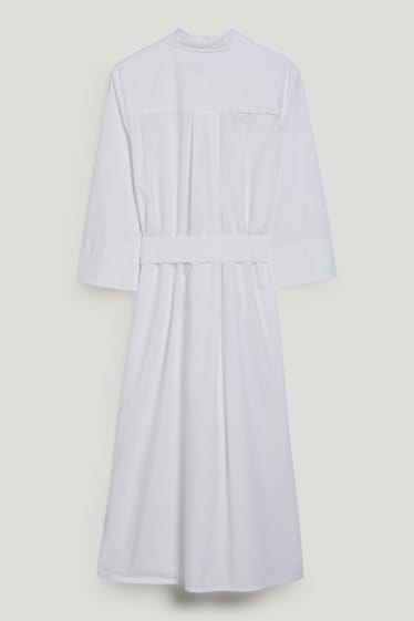 Femmes - Robe-chemisier - blanc