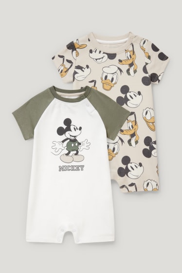 Online exclusive - Multipack of 2 - Disney - baby sleepsuit - white