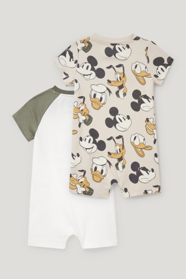 Online exclusive - Multipack of 2 - Disney - baby sleepsuit - white