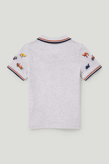 Toddler Boys - Poloshirt - hellgrau-melange