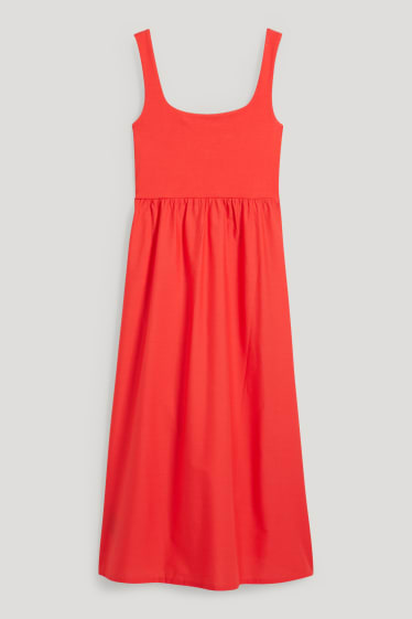 Kobiety - Sukienka Fit & Flare - czerwony