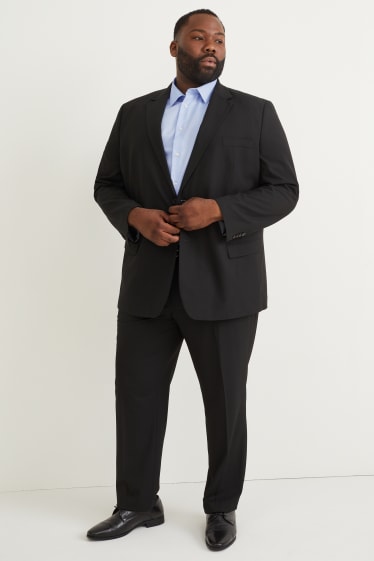 Hommes grandes tailles - Chemise - regular fit - col kent - facile à repasser - bleu clair