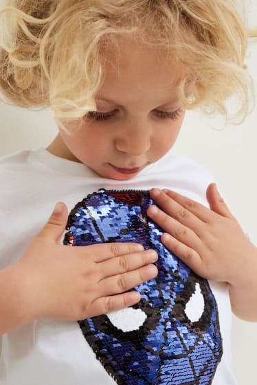 Toddler Boys - Spider-Man - T-shirt - glanseffect - wit