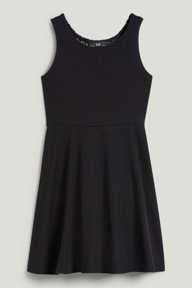 Filles - Robe - noir