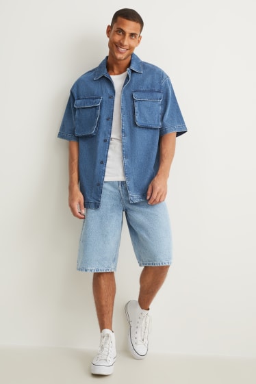 Clockhouse Boys - Jeanshemd - Relaxed Fit - Kent - jeans-hellblau