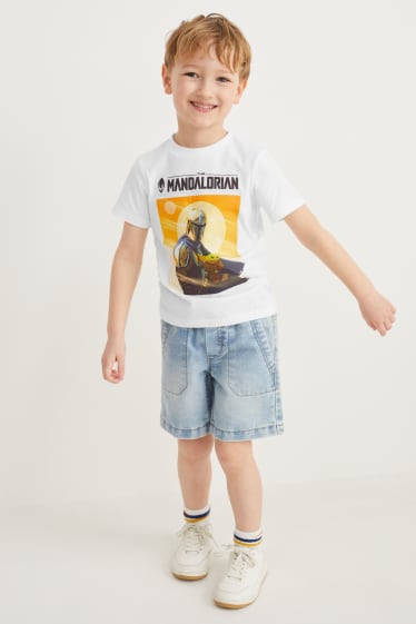 Toddler Boys - Star Wars: The Mandalorian - T-shirt - wit