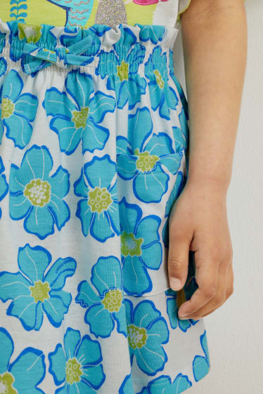 Toddler Girls - Confezione da 3 - gonna - azzurro