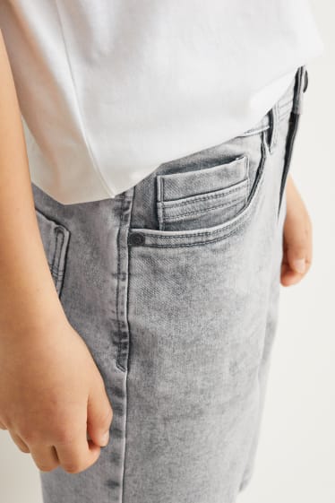 Kids Boys - Jeans-Shorts - jeans-hellgrau