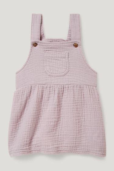 Baby Girls - Compleu bebeluși - 2 piese - liliac