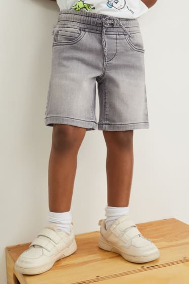 Toddler Boys - Jeans-Bermudas - Jog Denim - grau