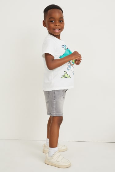 Toddler Boys - Jeans-Bermudas - Jog Denim - grau