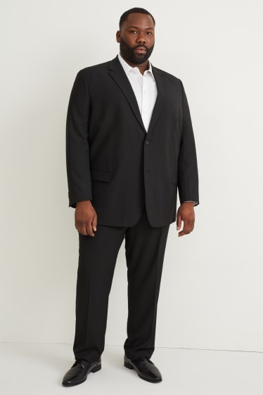 Heren XL - Colbert uit het combi-systeem - regular fit - Flex - stretch - LYCRA® - zwart