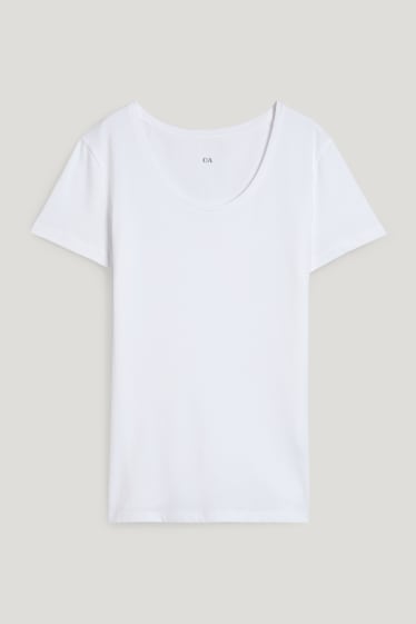 Kobiety - T-shirt - biały