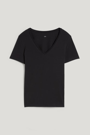 Women - Basic T-shirt - black
