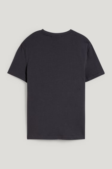 Reverskraag - SpongeBob - T-shirt - zwart