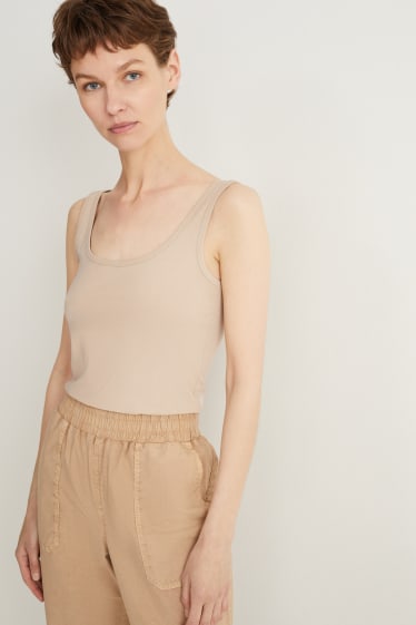 Donna - Confezione da 2 - top - beige