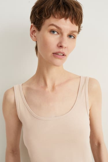 Donna - Confezione da 2 - top - beige