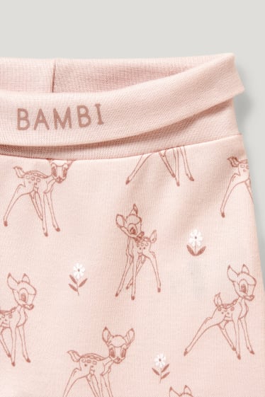 Bébé filles - Bambi - ensemble pour nouveau-né - 2 pièces - rose