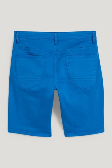Clockhouse Boys - Jeans-Shorts - LYCRA® - blau