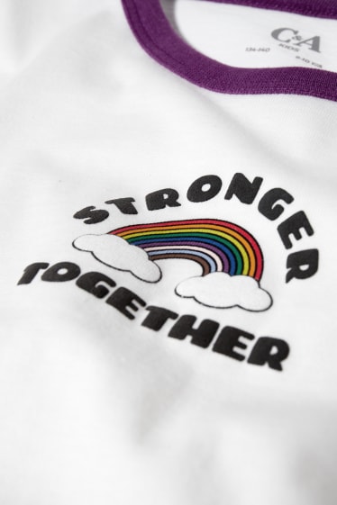 Kids Girls - Short sleeve T-shirt - white