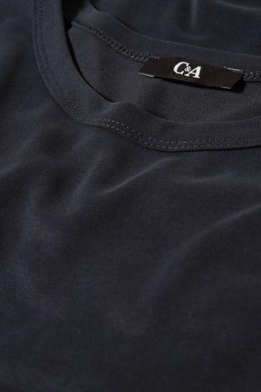 Kobiety - T-shirt - ciemnoniebieski