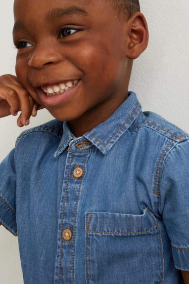 Toddler Boys - Jeanshemd - blau
