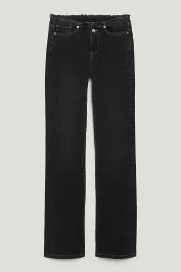 Clockhouse Girls - CLOCKHOUSE - bootcut jeans - niski stan - LYCRA® - dżins-ciemnoszary