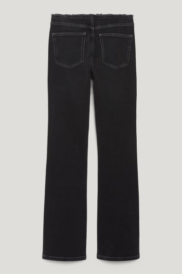 Clockhouse Girls - CLOCKHOUSE - bootcut jeans - niski stan - LYCRA® - dżins-ciemnoszary