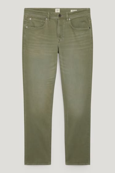 Uomo - Slim jeans - Flex - COOLMAX® - jeans verde