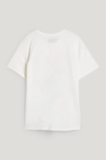 Clockhouse Girls - CLOCKHOUSE - T-shirt - Rolling Stones - kremowobiały