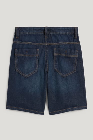 Kids Boys - Jeans-Shorts - jeans-dunkelblau
