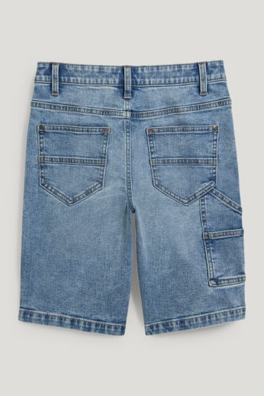 Kids Boys - Jeans-Shorts - jeans-hellblau