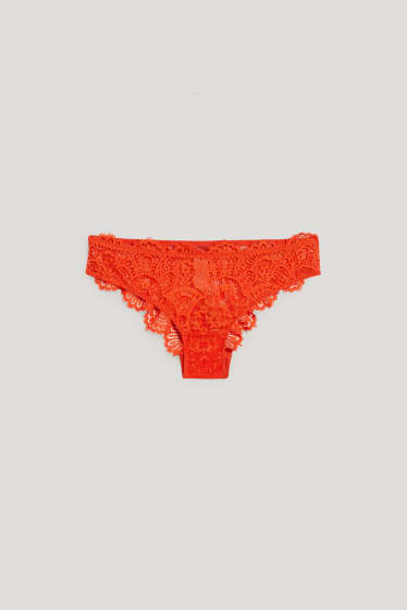 Donna - Slip - arancio scuro