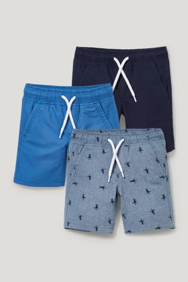Toddler Boys - Multipack of 3 - bermuda shorts - dark blue