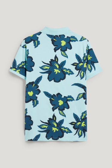 Hombre - Polo - turquesa