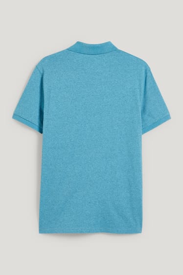 Hommes - Polo - turquoise clair