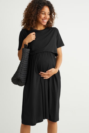 Mujer - Vestido de lactancia - negro