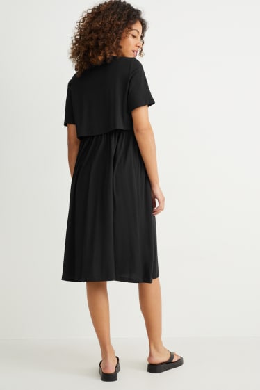 Mujer - Vestido de lactancia - negro