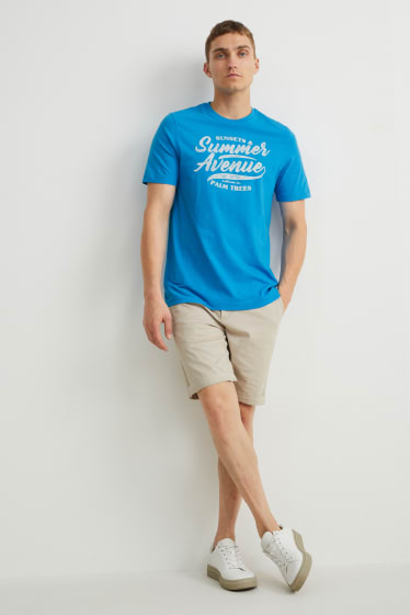 Hommes - T-shirt - bleu