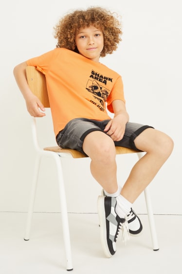 Kids Boys - Kurzarmshirt - orange