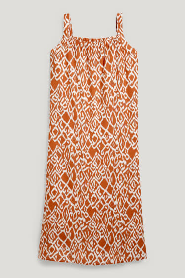 Mujer - Vestido premamá - marrón / blanco roto