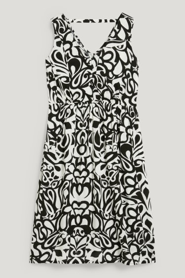 Femmes - Robe d’allaitement - noir / blanc
