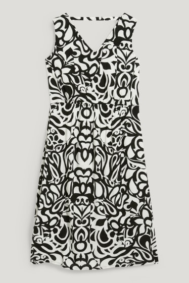 Femmes - Robe d’allaitement - noir / blanc