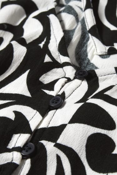 Femmes - Robe d’allaitement - noir / blanc