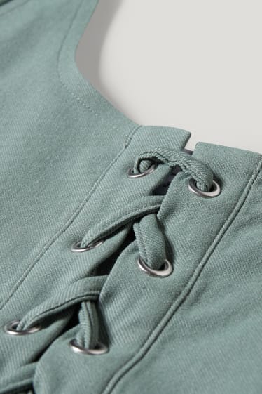 Clockhouse Girls - CLOCKHOUSE - korte top - groen