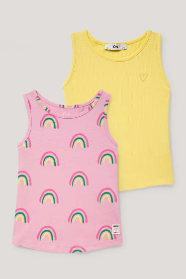 Toddler Girls - Multipack 2er - Top - pink