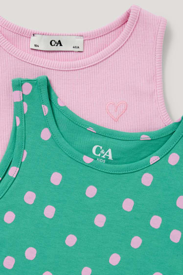 Toddler Girls - Multipack 2er - Top - grün