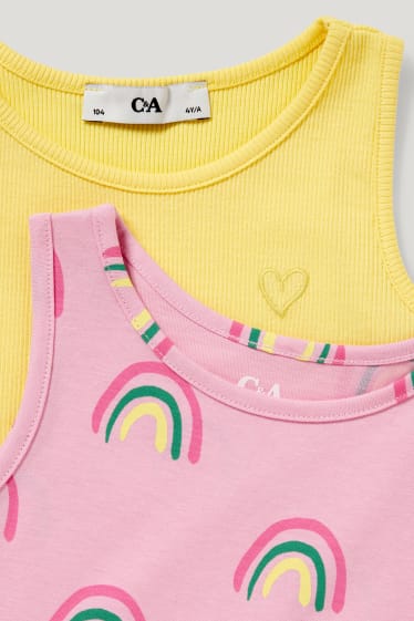 Toddler Girls - Multipack 2er - Top - pink