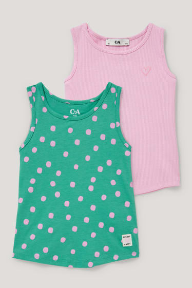 Toddler Girls - Multipack 2er - Top - grün