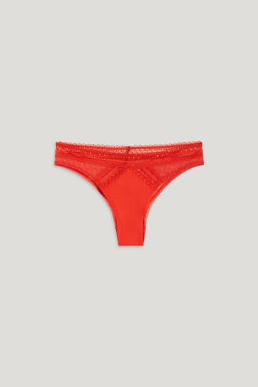 Donna - Slip - arancio scuro